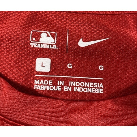 Nike Men's Philadelphia Phillies Red Fuse TEAMMLB T-Shirt SIZE L ( See Pic ) - Picture 3 of 8